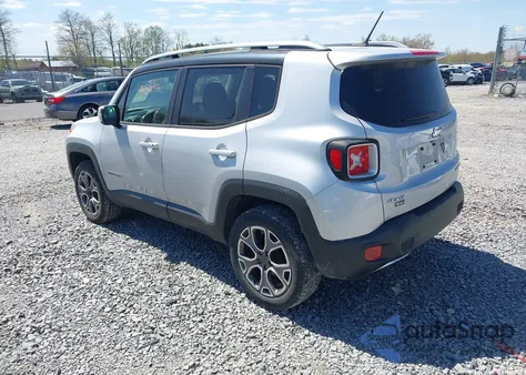 2016 Jeep Renegade Limited z USA, uszkodzony, nr VIN ZACCJBDT2GPD20595